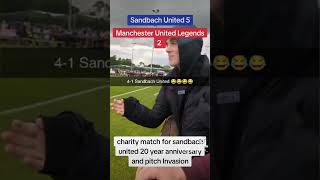 Ft Sandbach United 52 Manchester United Legends Sandbach United 20 year anniversary charity match [upl. by Wolfson109]