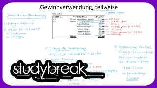 Gewinnverwendung Teilweise Bilanzgewinn  Externes Rechnungswesen [upl. by Hallam]