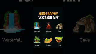 Geography Vocabulary  Learning English [upl. by Amin]