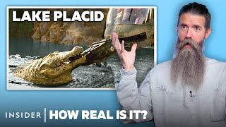 Crocodile Wrangler Rates 12 Alligator Attacks In Movies And TV  How Real Is It  Insider [upl. by Ilatan]