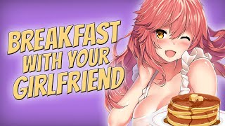 Making Breakfast With Your Girlfriend 🥓  ASMR Roleplay Bubbly Cute [upl. by Benyamin]