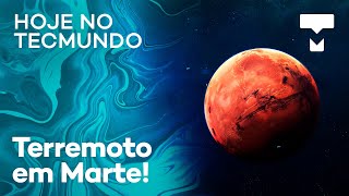 Terremoto em Marte registrado Smart TV de 98 polegadas e 8k da Sony  Hoje no TecMundo [upl. by Hite467]