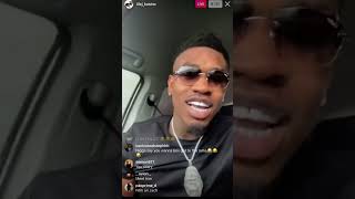 Lil CJ Kasino Disses Go Yayo And Yayo Pops Up On His IG Live Main Channel Video [upl. by Arukas]