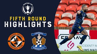 Dundee United 01 Kilmarnock  Vassell Sends Killie to Quarters  Scottish Cup 202223 [upl. by Ayikur]