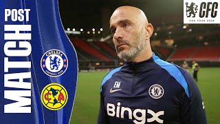 MARESCA Reacts Post Match  Chelsea 30 Club America  Chelsea USA Tour 2024 [upl. by Jago]