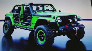 New Jeep Wrangler JL 2018 OEM custom parts and modifications [upl. by Areem694]