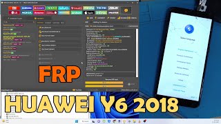 Hauwei Y6 2018 ATUL22 FRP REMOVE via Unlocktool [upl. by Beniamino]