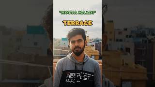 Terrace  The Motta Maadi  Tamil  Veera Harisvar  terrace tamilvlog [upl. by Ennaihs]