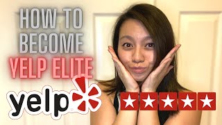 How to become YELP ELITE  WHY you should start now [upl. by Inan]