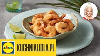 KREWETKI W TEMPURZE 🍤  Daria Ładocha amp Kuchnia Lidla [upl. by Ahsital]