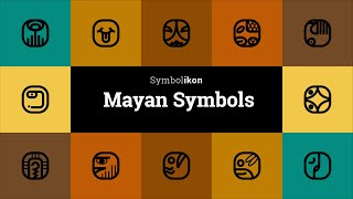 Mayan Symbols  Mayan Icons  Central America Symbols  Mayan Glyphs [upl. by Ledda]