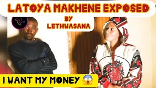 LATOYA MAKHENE EXPOSED ON MOJA LOVE FAKE GOBELA [upl. by Ahsimik]