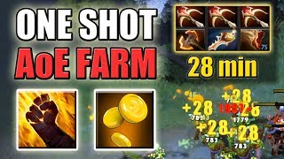 Mega Farm Moon Shard and Aghs Giveaway 14k GPM One Shot Sleight of Fist Dota 2 Ability Draft [upl. by Ttej]