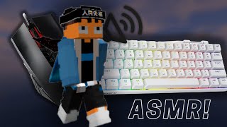 Handcam Bloody A70x Keyboard  Mouse Sounds ASMR l Hycraft Bedwars [upl. by Neeuq]