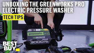 Unboxing the Greenworks Pro Electric Pressure Washer [upl. by Talbott305]