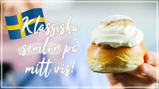 Hur man bakar klassiska semlor  Lär dig baka med Camilla Hamid [upl. by Nichola458]