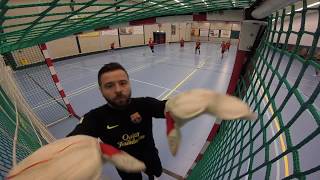 GoPro Futsal saves field goalie [upl. by Ahsiya]