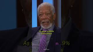 Morgan Freeman știe ce e după moarte cinemagia morganfreeman lifeafterdeath jimmykimmel [upl. by Dannye]