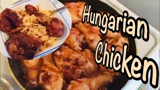 Hungarian Chicken Paprikash Recipe [upl. by Amme]