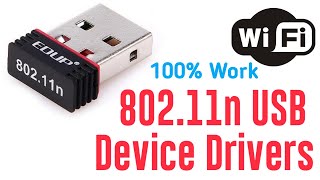 80211n usb wireless lan card driver Download 100 Working 2020 [upl. by Yevoc]