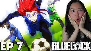 CHIGIRI UNLEASHED BEST EPISODE 🔥 Blue Lock Episode 7 Reaction [upl. by Spindell]