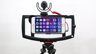 Ultimate Budget YouTube Gear  iOgrapher  Rode Video Micro  iPhone [upl. by Ayomat]