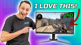 An Unbelievable 240Hz Gaming Monitor AOC 25G3ZM Review Flat 1080p VA [upl. by Zeitler]