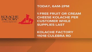 Its National Kolache Day [upl. by Ednew]