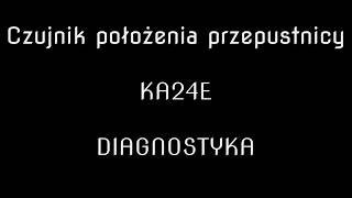 Czujnik położenia przepustnicy Terrano II Maverick 2 4benzyna KA24E DIAGNOSTYKA throttle position se [upl. by Siuqram]