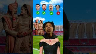 Ronaldo 😎 vs Messi🤩 vs Zlatan😬 vs IshowSpeed😈 Georgina Asks🎤 viralshort football [upl. by Erroll]