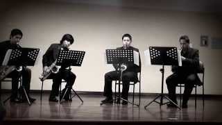 The Barber of Seville Overture  Entertainers Sax Quartet [upl. by Behnken141]