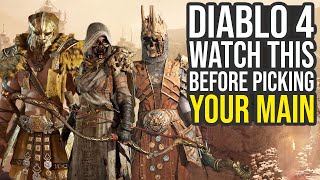 Diablo 4 Class Guide  Pick The Best One For You Diablo 4 Best Classes [upl. by Boyden]