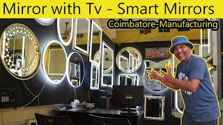 🥸இப்படி ஒரு கண்ணாடியா🥸 🔥Smart Mirror Manufacturing🔥 Sakalakala Tv  Arunai Sundar [upl. by Rye]