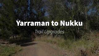 Brisbane Valley Rail Trail Upgrades  Yarraman to Nukku [upl. by Enneicul]