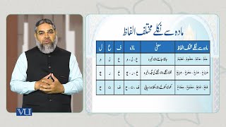 Recognition of Root Words and Shapes Identification of Root and Pattern  ISL1151Topic094 [upl. by Navanod]