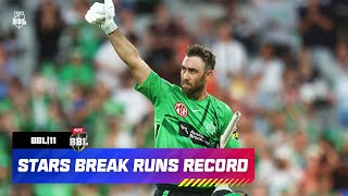 2273 Maxwell Dominates As Stars Hit The Highest Big Bash Score  BBL11 [upl. by Eelyam]