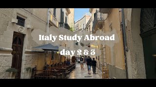 Lecce Italy study abroad day 2 and 3 [upl. by Orren4]