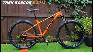 Trek Roscoe 8 2018 275 Mountain Bike [upl. by Odnama692]