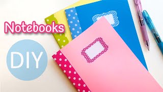 DIY crafts NOTEBOOKS Back to school  Innova Crafts [upl. by Tyrone]