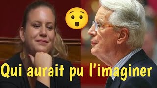 quotMichel Barnier remet en place Mathilde Panot avec fermeté la laissant sans voix quot [upl. by Ramberg]