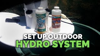 How To Set Up An Outdoor Hydroponics System [upl. by Kissee59]