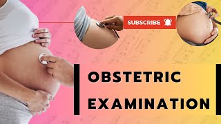 Obstetric Abdominal Examination  Pregnant Abdomen Examination  Four Leopold Maneuvers [upl. by Oirevas]