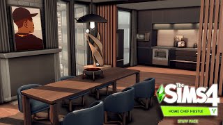 Luxury apartment for a chef The Sims 4 Home Chef Hustle stuff pack  NO CC build [upl. by Sheppard]