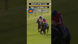 📹Newmarket EVERY Big Race Highlights Friday 27 September 2024 newmarket horseracing [upl. by Evelyn]