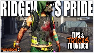 THE DIVISION 2  HOW TO UNLOCK THE NEW EXOTIC CHEST PIECE quotRIDGEWAYS PRIDEquot IN TU 111 TIPS amp TRICKS [upl. by Michaella354]