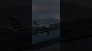 Detikdetik Pesawat American Take Off shortsvideo shorts detikdetik pesawat american takeoff [upl. by Reave1]