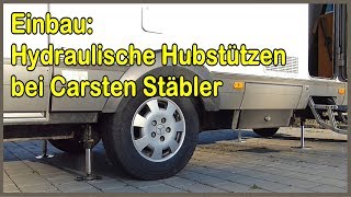 EampP Hydraulische Hubstützen für meinen alten Hymer möglich gemacht von Carsten Stäbler [upl. by Eillas]