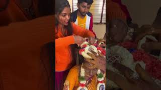 Tamil bridal makeup  tradition of Bangalore Karaga and Inu Karaga wedding shaadibaraatibrides [upl. by Teeter]