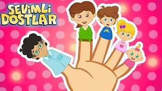 Parmak Ailesi çizgi film çocuk şarkıları 75DK Sevimli Dostlar  Kids Songs and Nursery Rhymes [upl. by Nylacaj981]