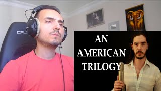 Dan Vasc  quotAn American Trilogyquot  ELVIS PRESLEY cover Reaction [upl. by Pulchi]